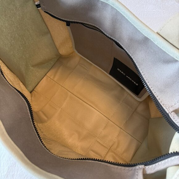 Marc Jacobs The Tote Bag Large - Beige Colourblock - Picture 4 of 11